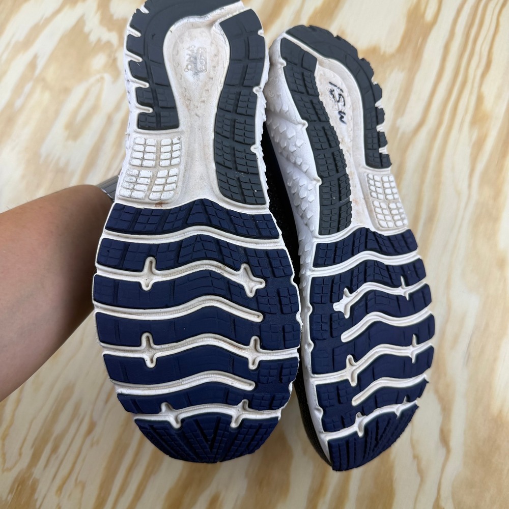Brooks Glycerin 17 Womens Running Shoes Gray Navy Gold 1102961D048 Size 8 - Picture 5 of 9